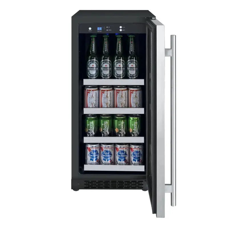 Flexcount Series 88 Can 15" Convertible Beverage Refrigerator | Fridge.com