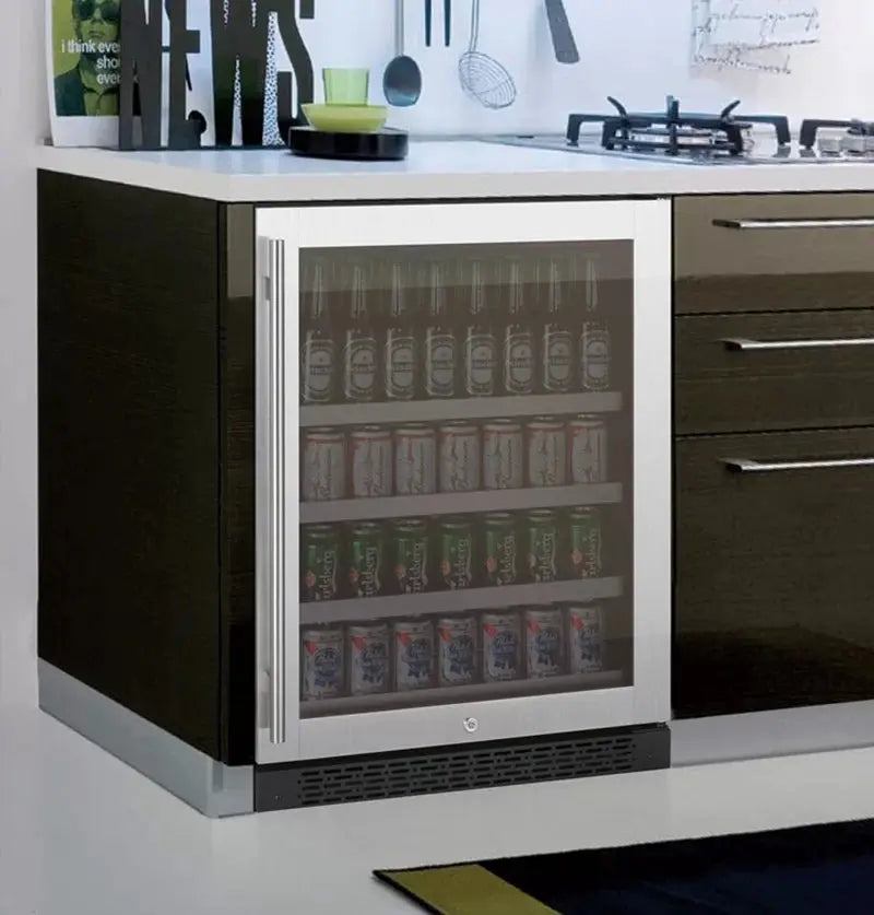 Flexcount Tru-Vino 154 Can 23" Convertible Beverage Refrigerator | Fridge.com