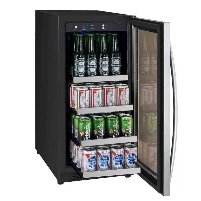 Flexcount Tru-Vino 88 Can 15" Undercounter Beverage Refrigerator | Fridge.com