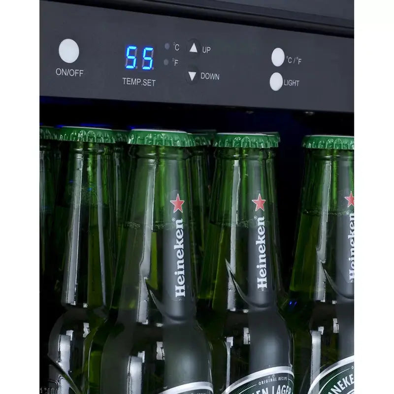 Flexcount Tru-Vino 88 Can 15" Undercounter Beverage Refrigerator | Fridge.com