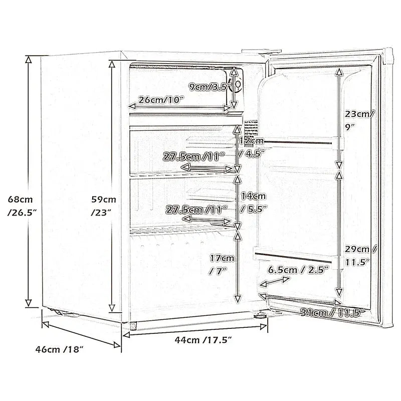 Forclover Freestanding Beverage Refrigerator | Fridge.com