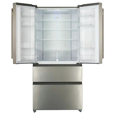 Forno 33" French Door 19 Cu. Ft. DOE Certified Refrigerator | Fridge.com