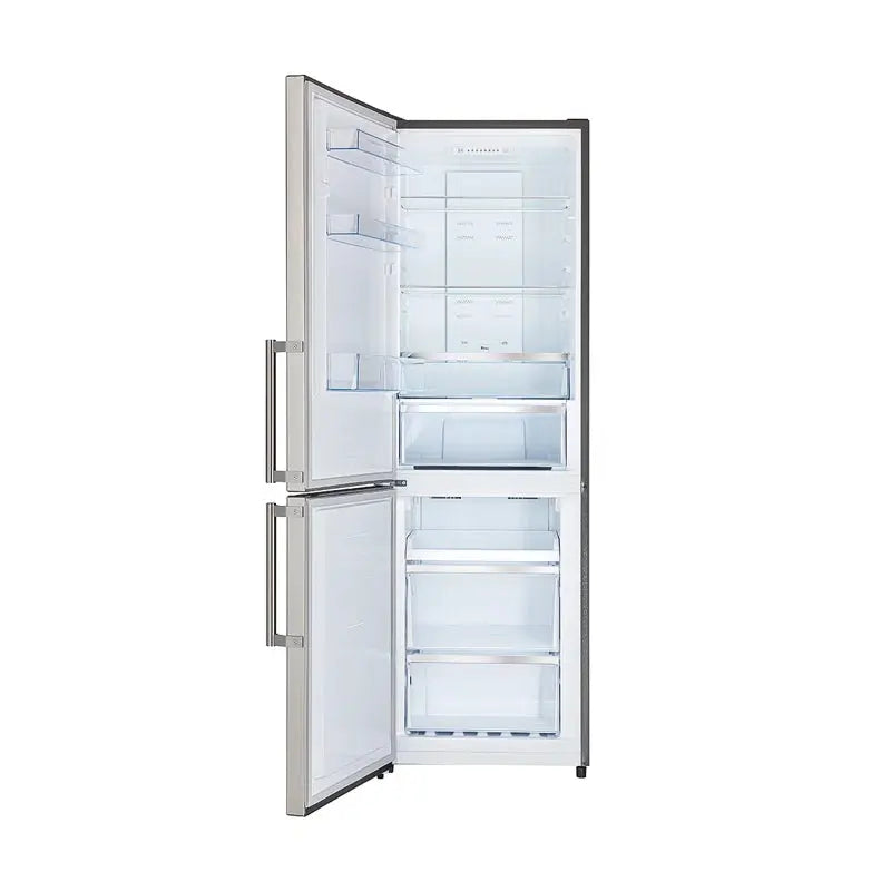 Forno Alta Qualita Guardia 23.4-Inch Bottom Freezer Refrigerator Stainless Steel, 10.8 Cu.Ft. | Fridge.com