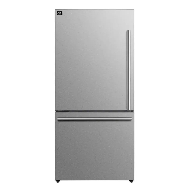 Forno Espresso Milano 31" Bottom Freezer Refrigerator, 17.2 Cu.Ft. Ice Maker | Fridge.com