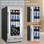 15 In. 127 (12 Oz.) Can Seamless Single Zone Built-In/Freestanding Beverage Cooler with Childproof Lock, Stainless Steel | Fridge.com