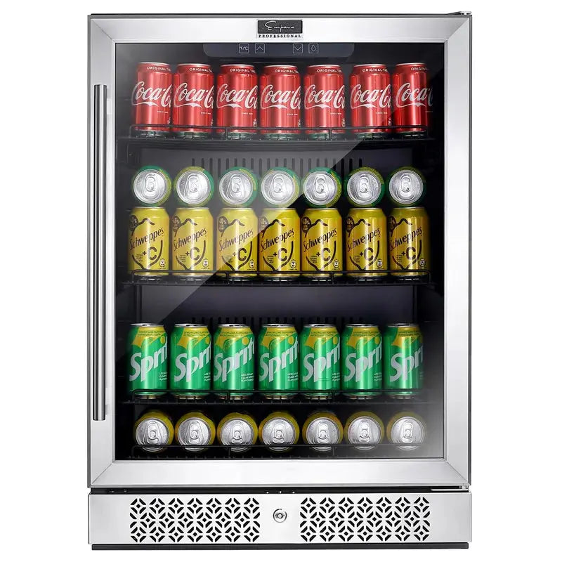 Freestanding Beverage Refrigerator in Stainless Steel | Fridge.com