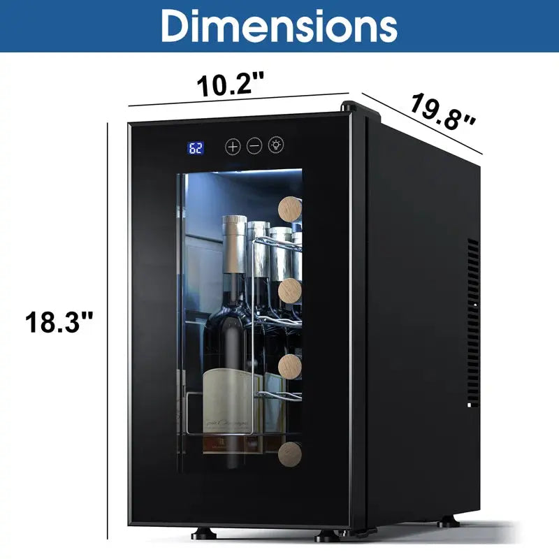 Freestanding Wine Cooler Refrigerator | Fridge.com