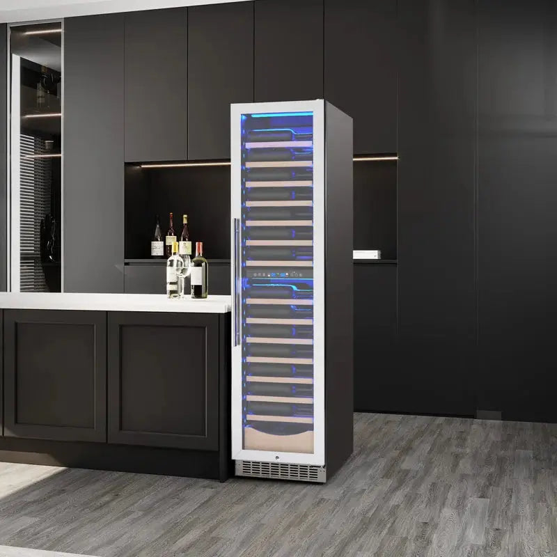 17.72" 111 Bottles Dual Zone Built-In/Freestanding Wine Refrigerator | Fridge.com