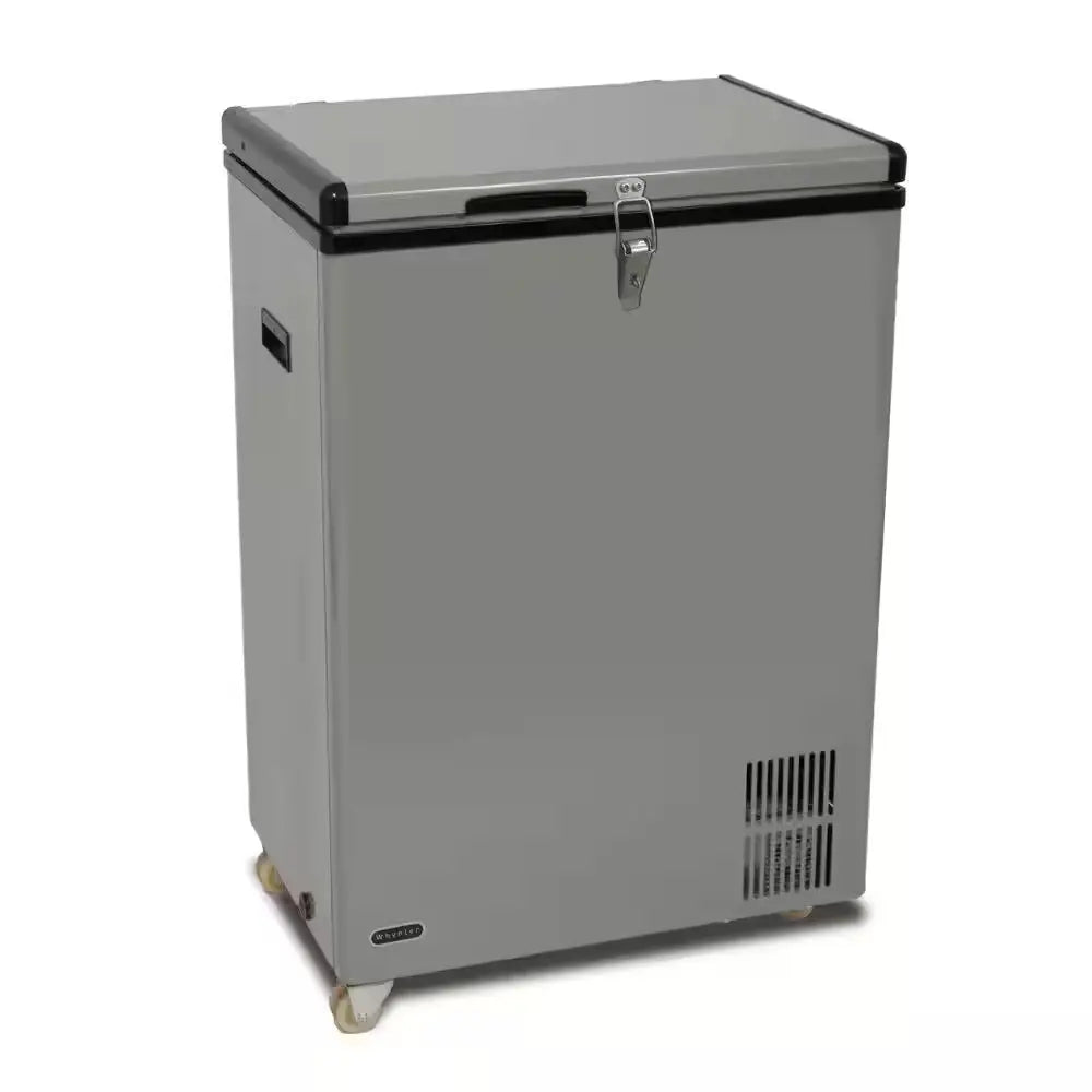 3.18 Cu. Ft. Portable Refrigerator/Freezer in Gray | Fridge.com