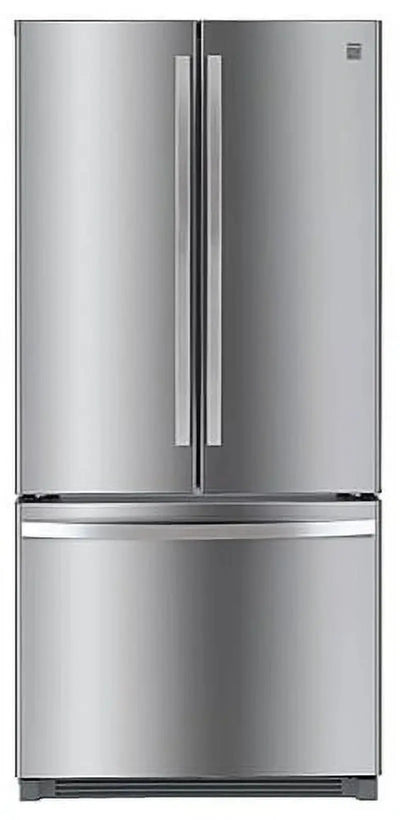 Kenmore 17.5 Cu. Ft. Counter-Depth ENERGY STAR® Stainless Steel Refrigerator/Freezer with French Doors | Fridge.com