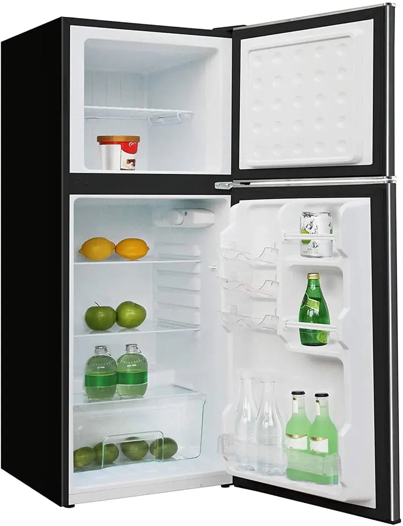 FRIGIDAIRE 4.6 Cu. Ft. Refrigerator/Freezer, 2 Door, Platinum Series, Stainless Steel | Fridge.com