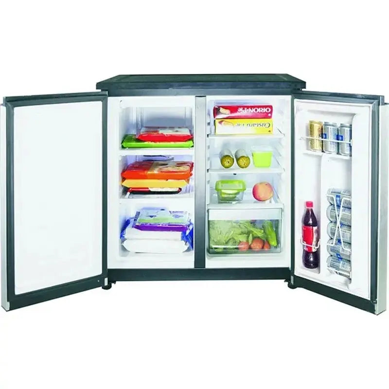 RCA 5.5 CU. FT. Side by Side 2 Door Refrigerator/Freezer | Fridge.com