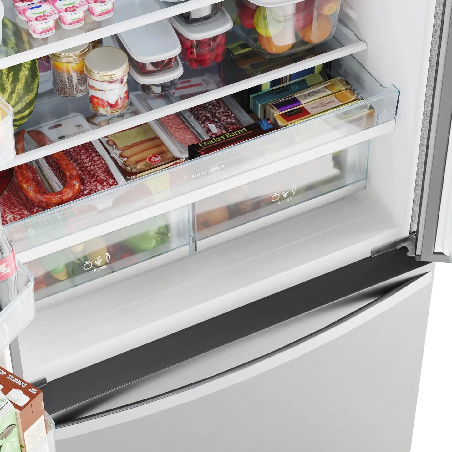 Kenmore 20.3 Cu. Ft. Counter-Depth ENERGY STAR® Stainless Steel Refrigerator/Freezer W/French Doors | Fridge.com