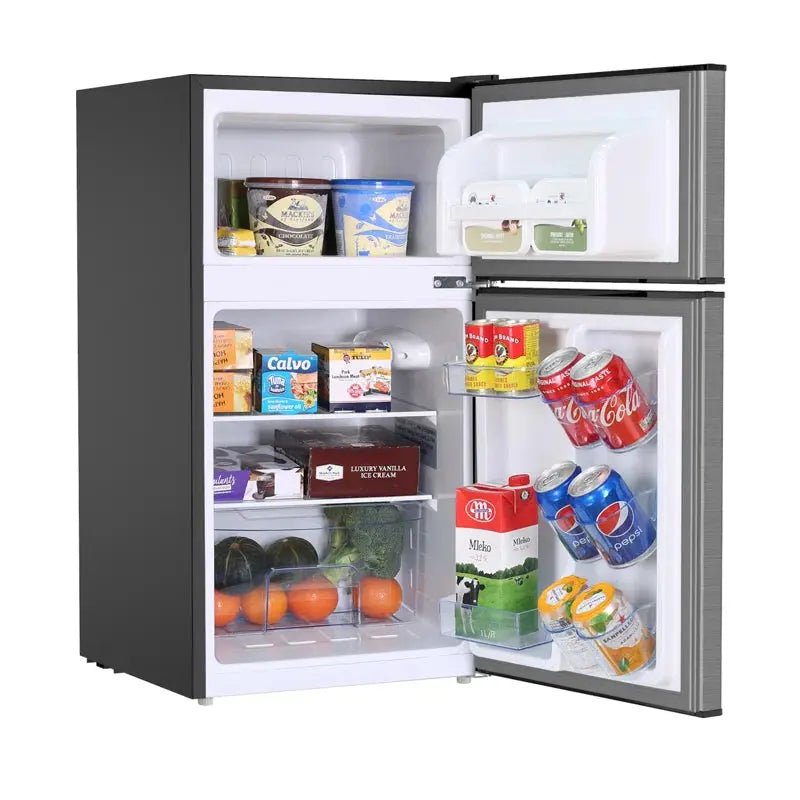 Frestec 3.0 Cubic Feet Freestanding Mini Fridge with Freezer | Fridge.com