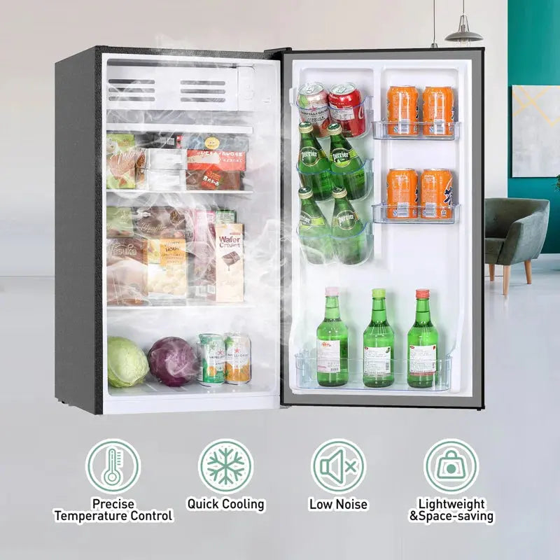 Frestec 3.1 Cu. Ft. Mini Fridge | Fridge.com