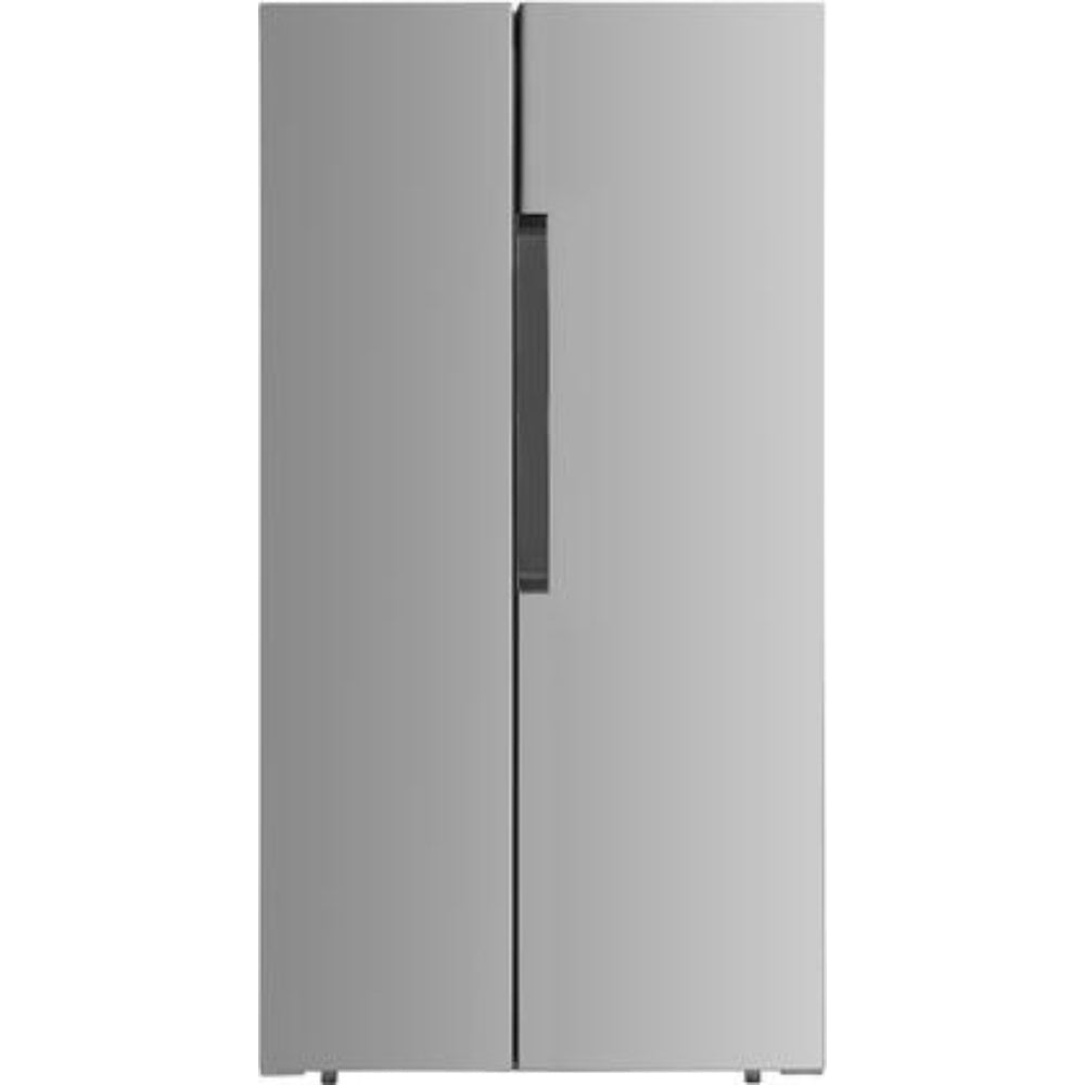Silver Side by Side Refrigerator - via fridge.com