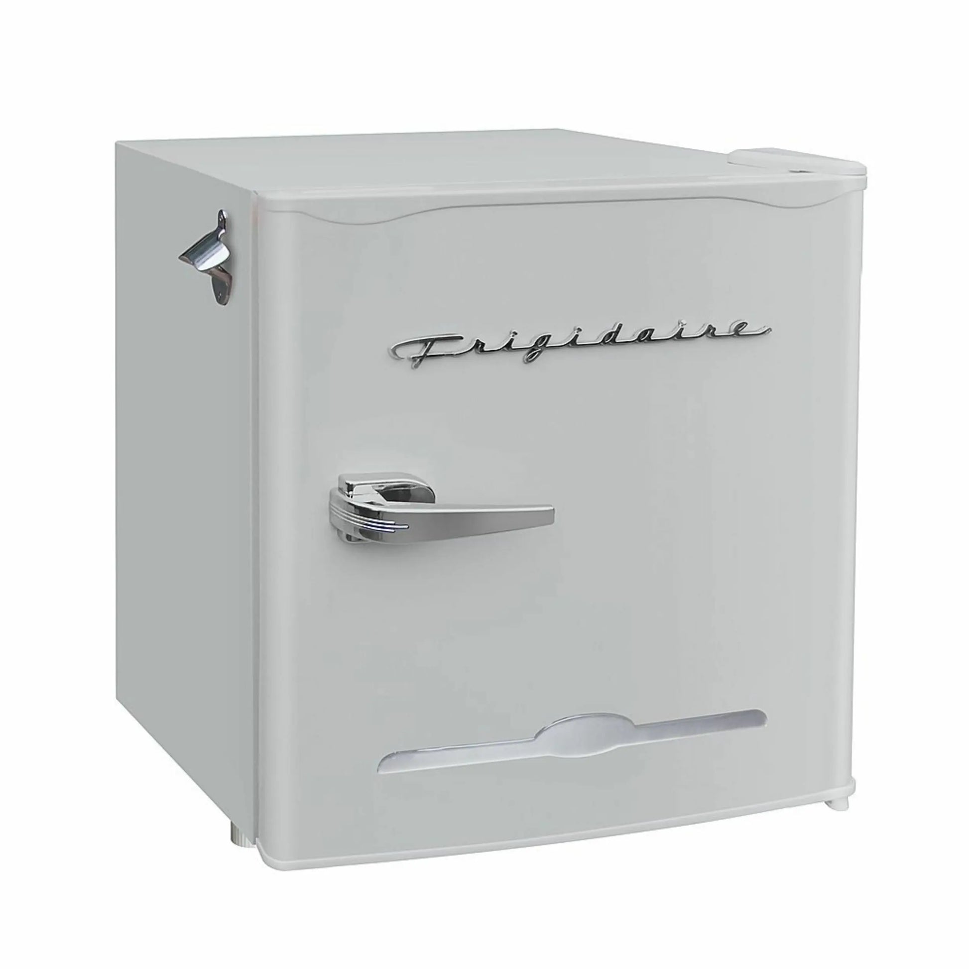 Frigidaire 1.6 Cu Ft Retro Mini Fridge with Side Bottle Opener - Moonbeam | Fridge.com