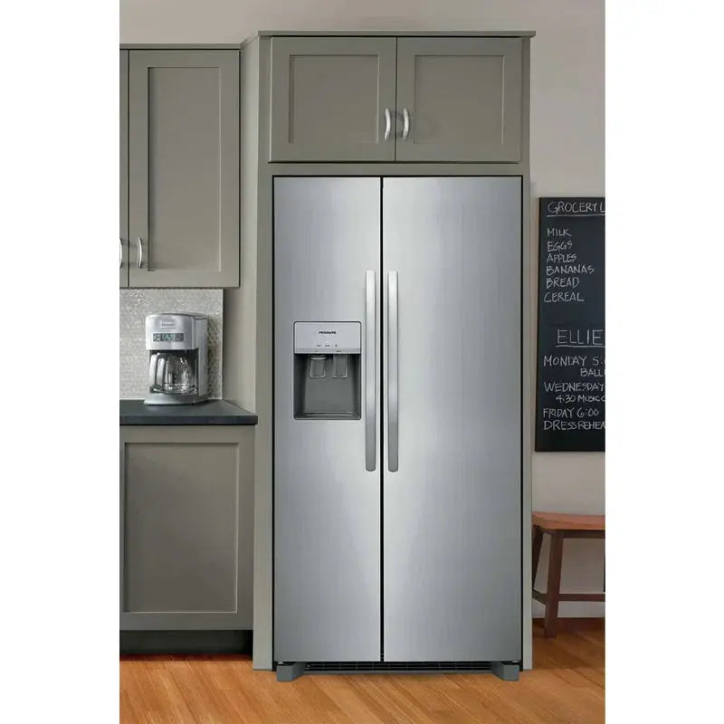 Frigidaire 25.6 Cu. Ft. 36" Standard Depth Side by Side Refrigerator | Fridge.com