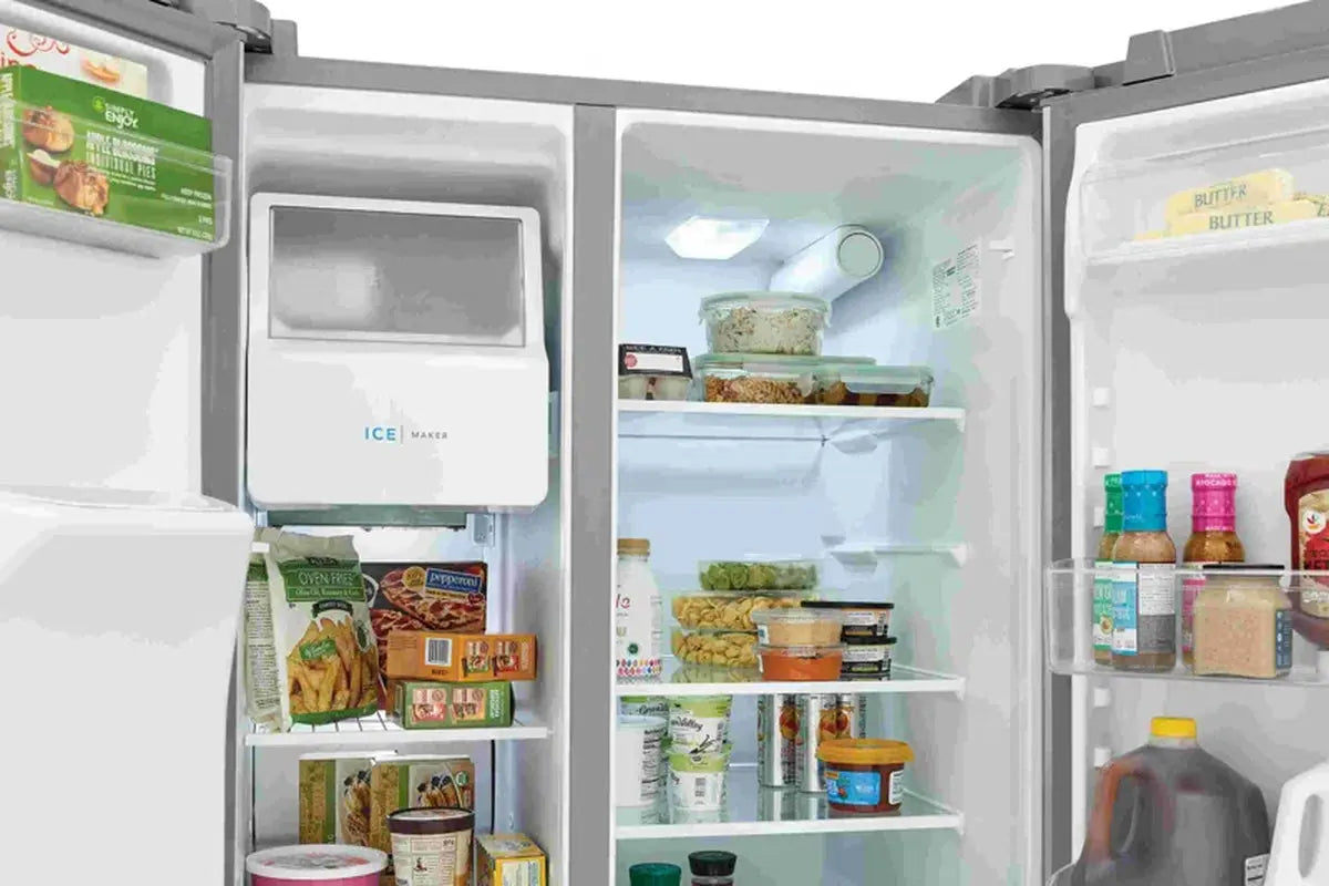 Frigidaire 25.6 Cu. Ft. 36" Standard Depth Side by Side Refrigerator | Fridge.com