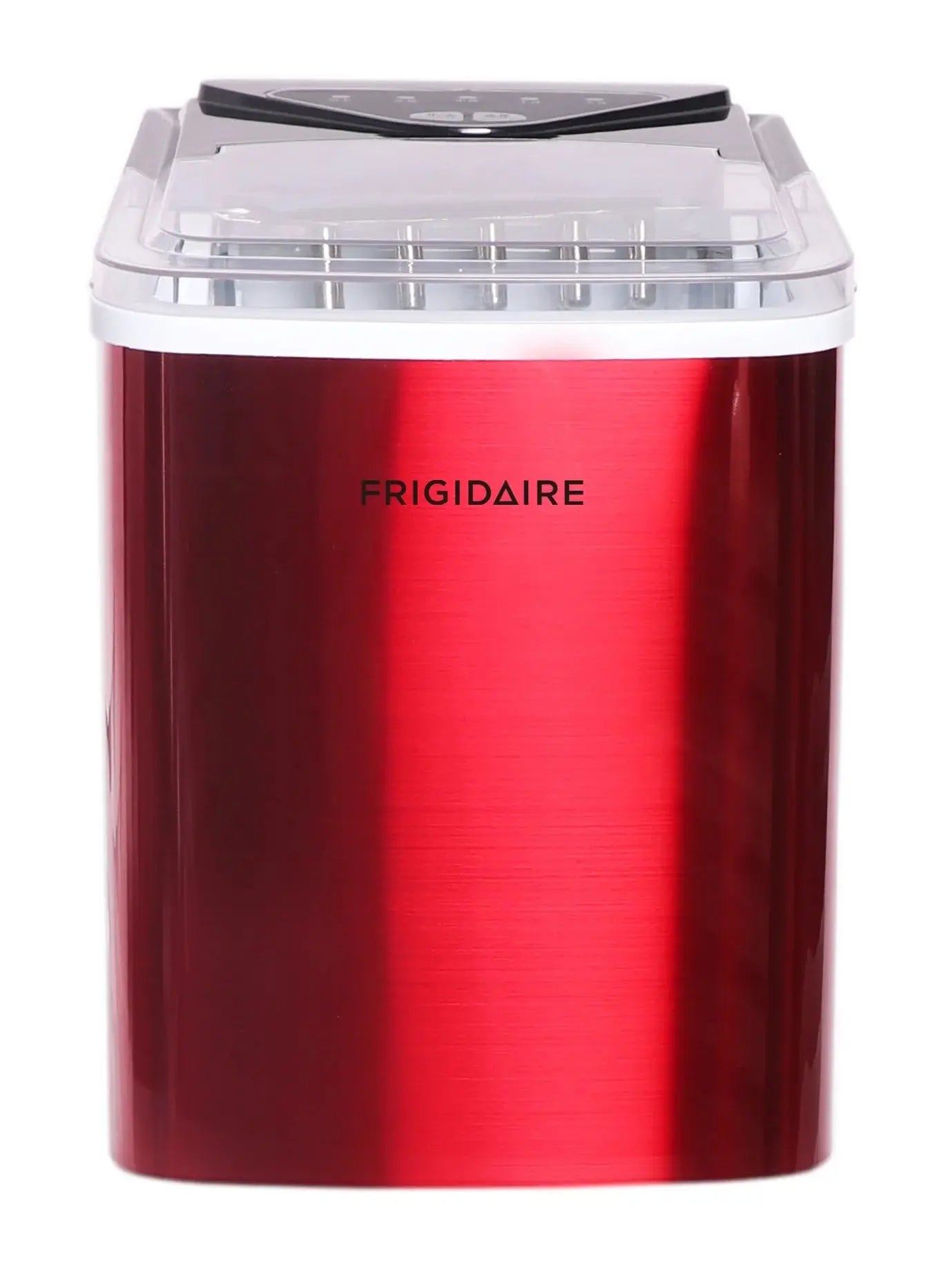 Frigidaire 26Lb. Countertop Portable Ice Maker - (EFIC121-SSRED) Stainless Steel | Fridge.com