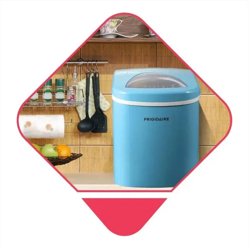 Frigidaire 26Lb. Portable Countertop Ice Maker, Blue, EFIC108 | Fridge.com