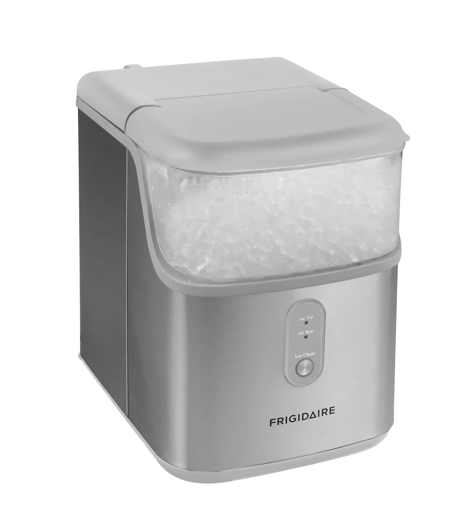 Frigidaire 33 Lbs. Premium Nugget Ice Maker - Stainless Steel, EFIC228 | Fridge.com