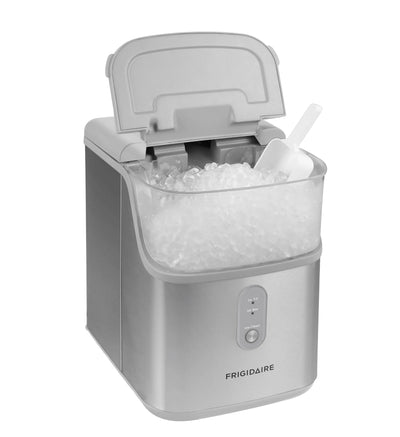 Frigidaire 33 Lbs. Premium Nugget Ice Maker - Stainless Steel, EFIC228 | Fridge.com