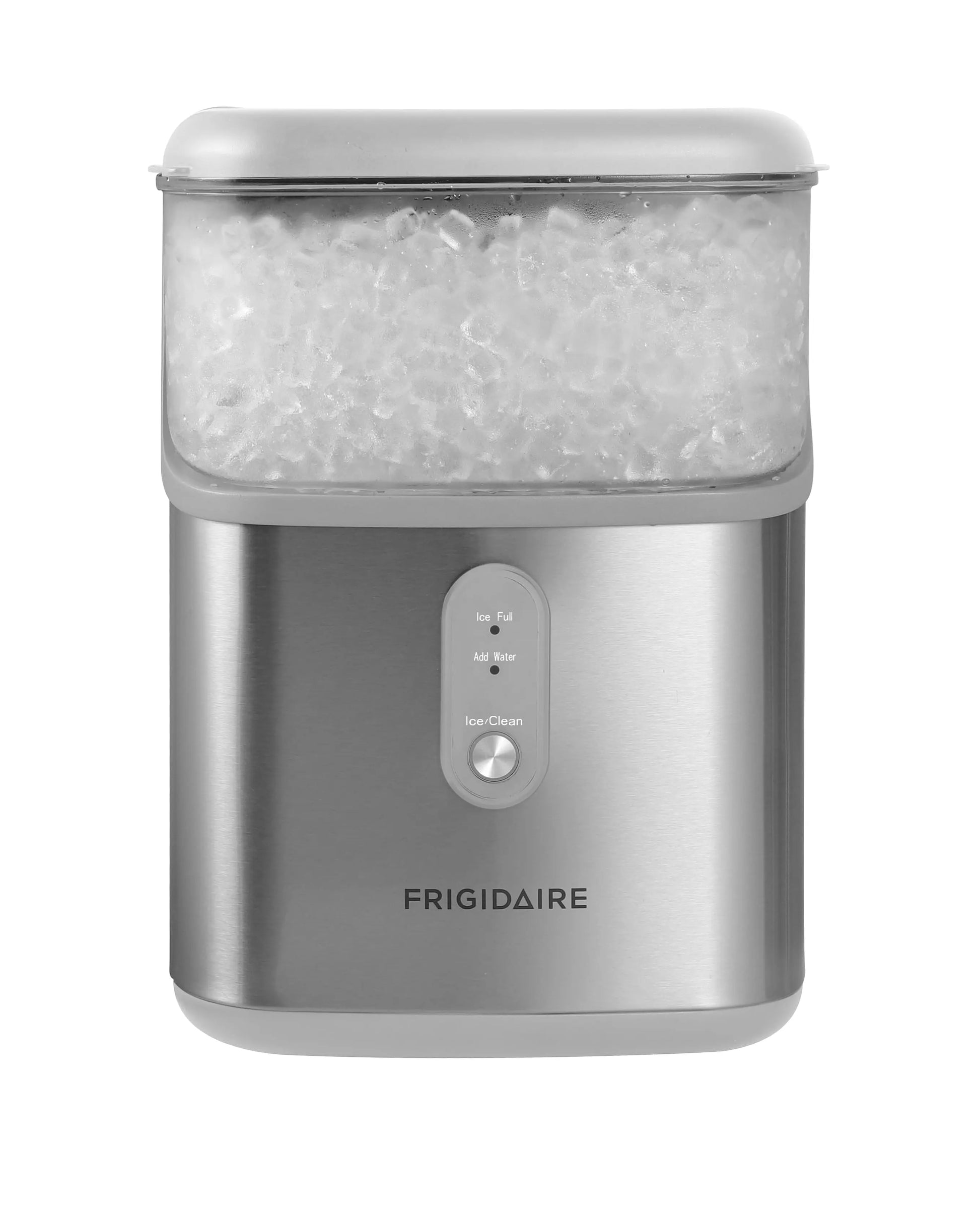 Frigidaire 33 Lbs. Premium Nugget Ice Maker - Stainless Steel, EFIC228 | Fridge.com