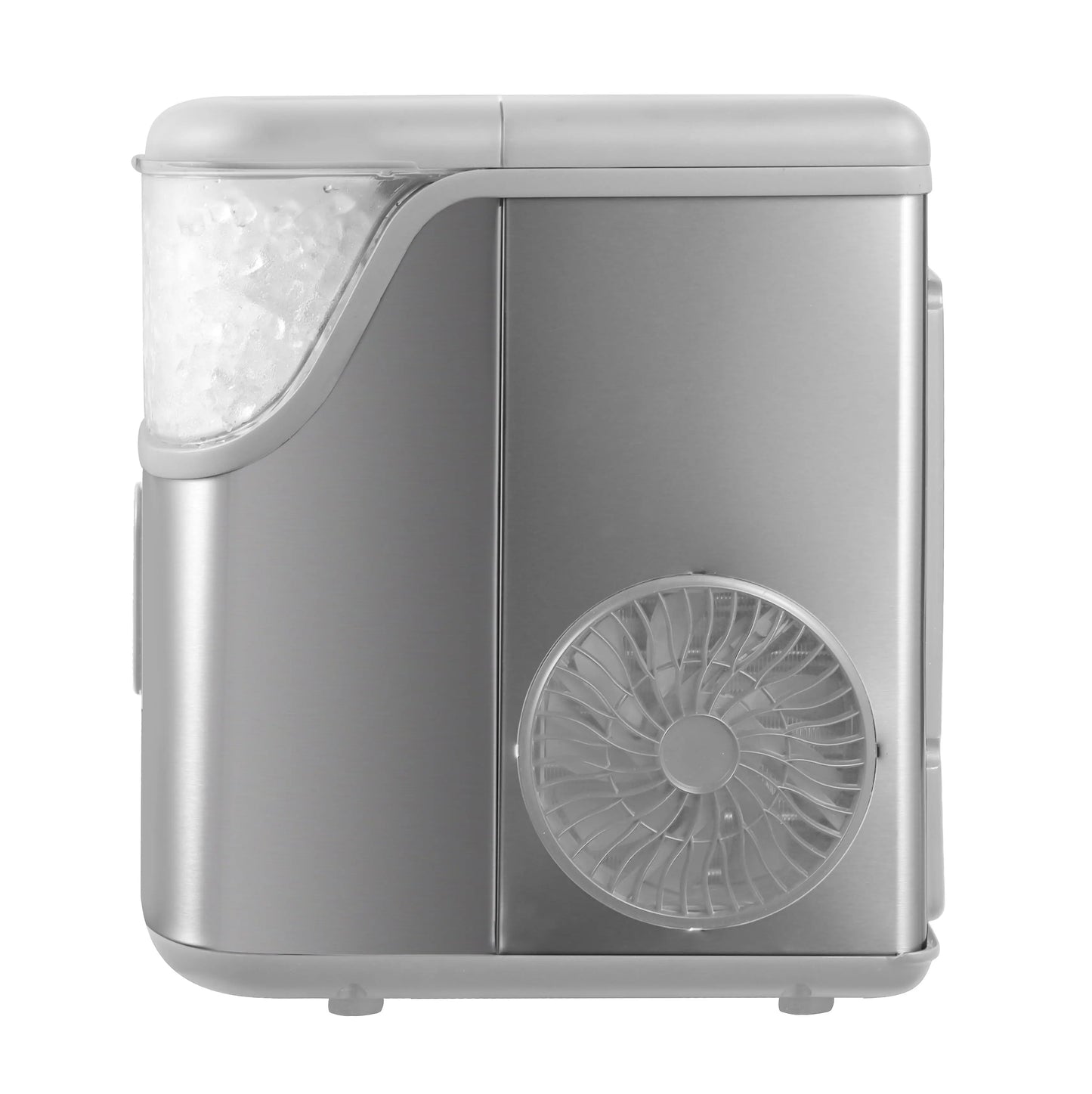 Frigidaire 33 Lbs. Premium Nugget Ice Maker - Stainless Steel, EFIC228 | Fridge.com