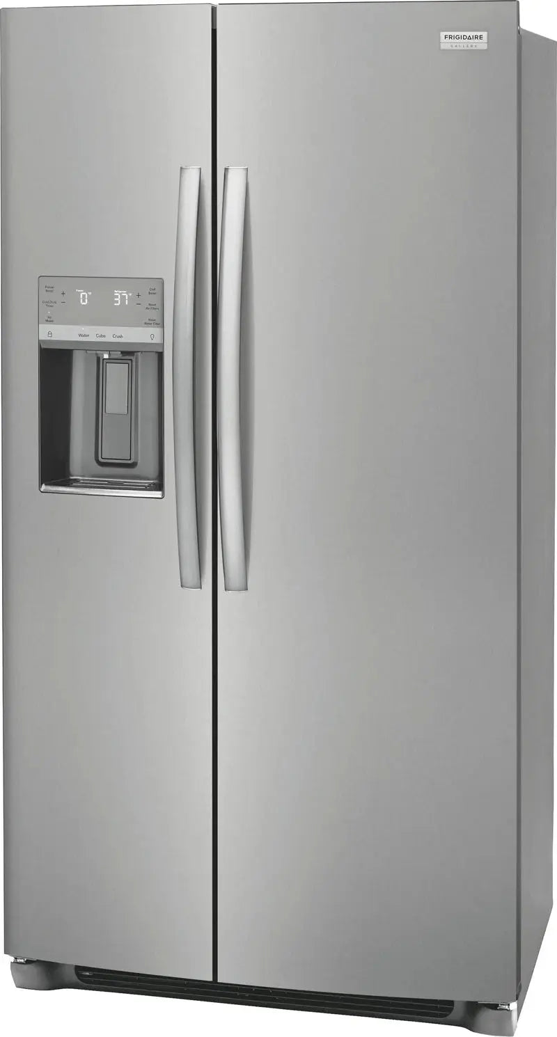 Frigidaire 36" 22.3 Cubic Feet Energy Star Smudge-Resistant Side by Side Refrigerator with External Water and Ice Dispenser | Fridge.com