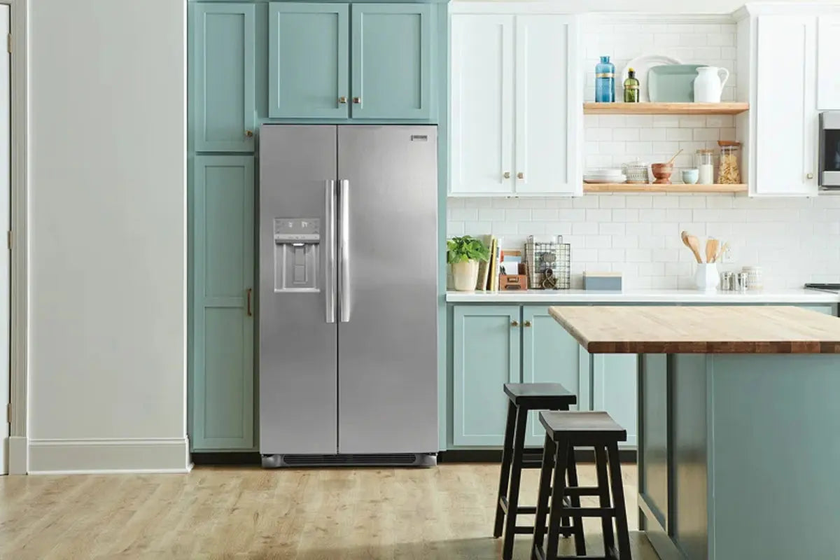 Frigidaire 36" 22.3 Cubic Feet Energy Star Smudge-Resistant Side by Side Refrigerator with External Water and Ice Dispenser | Fridge.com