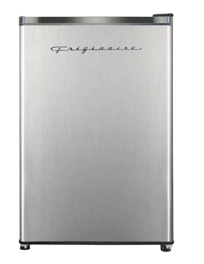 Frigidaire 4.6 Cu Ft Compact Fridge Chrome- Platinum Design | Fridge.com