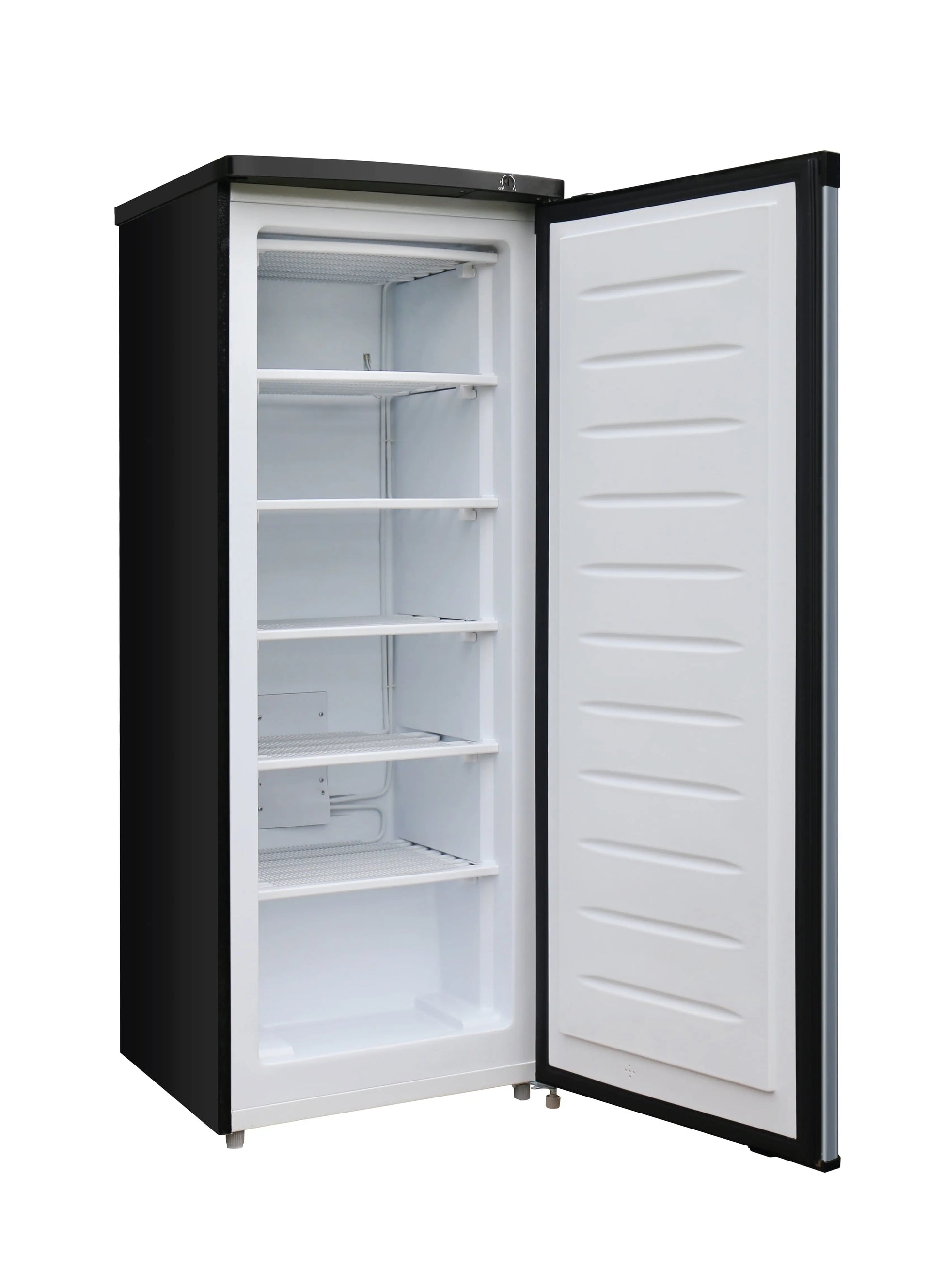 Frigidaire 6.5 Cu. Ft. Retro Upright Freezer, Platinum Silver | Fridge.com