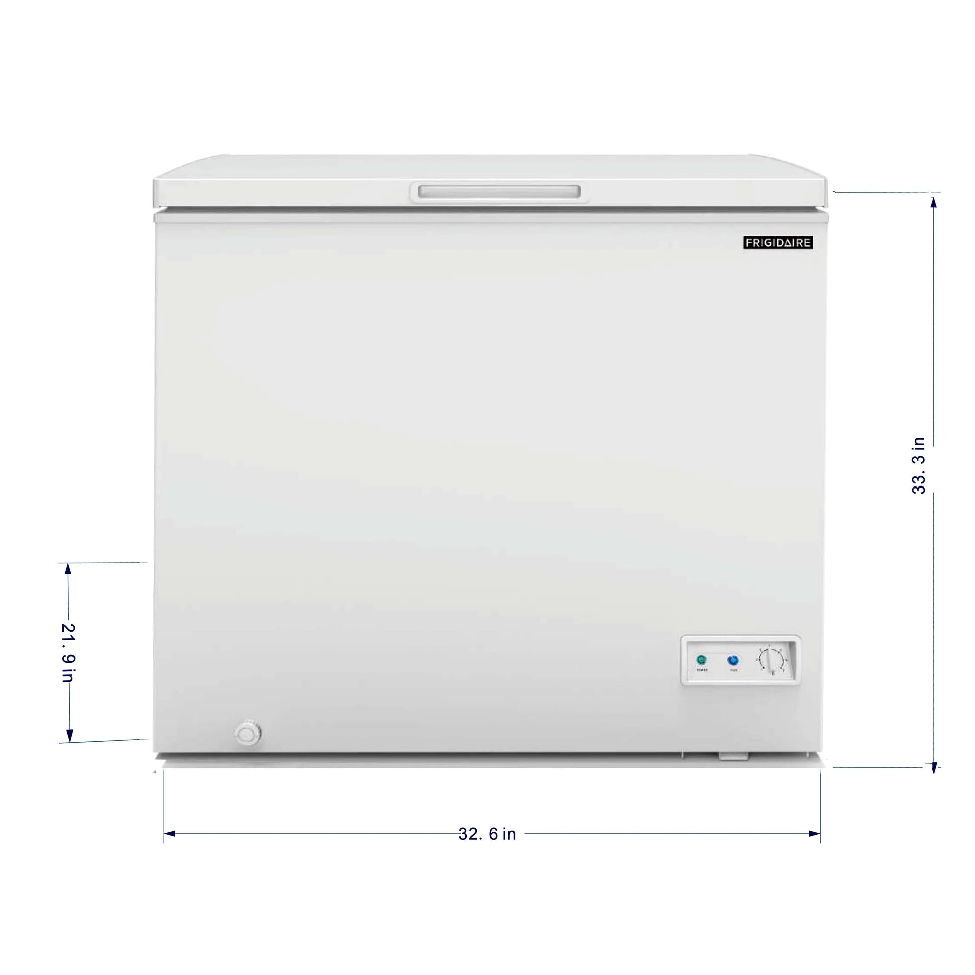 Frigidaire 7.0 Cu. Ft. Chest Freezer, EFRF7003, White | Fridge.com