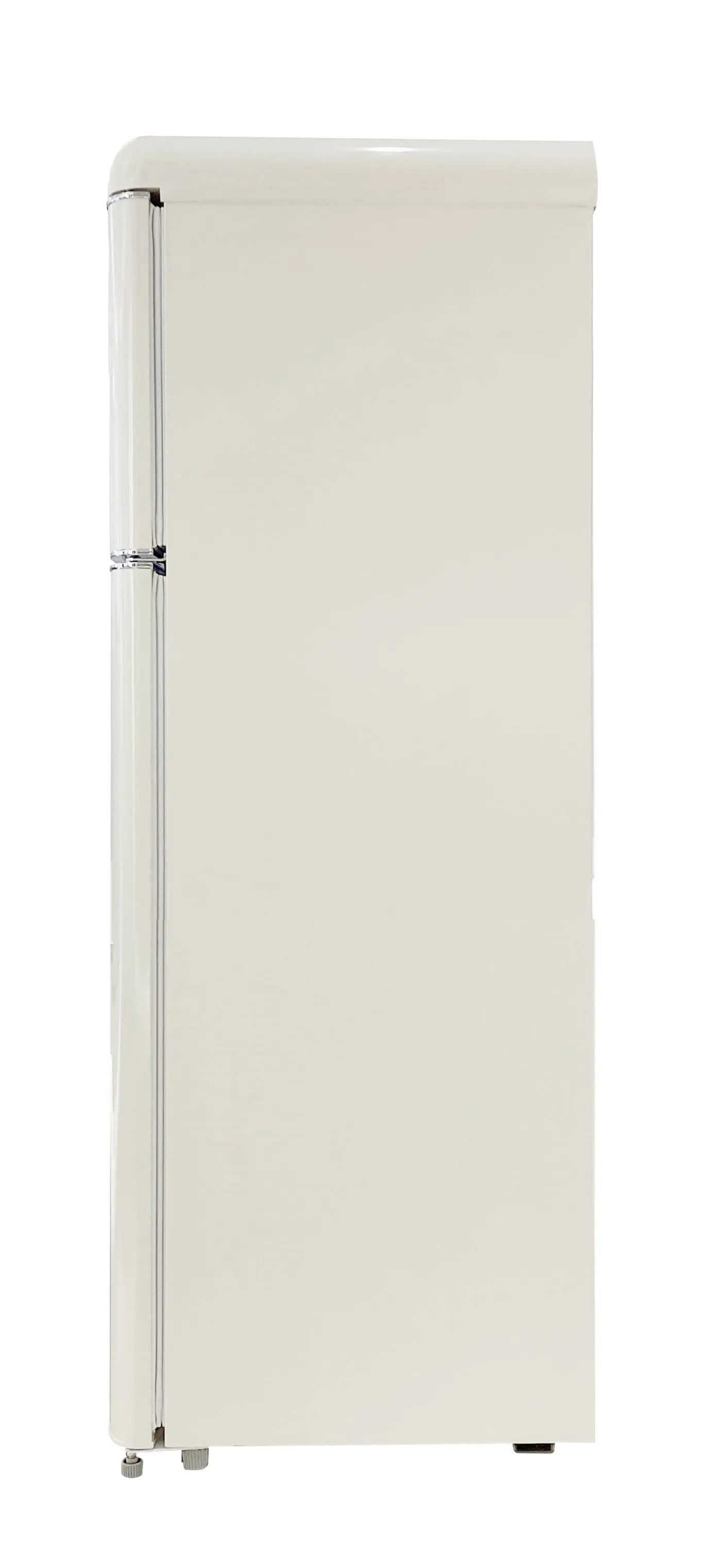 Frigidaire 7.5 Cu. Ft. Top Freezer Refrigerator in Cream, Rounded Corners - Retro, EFR756 | Fridge.com