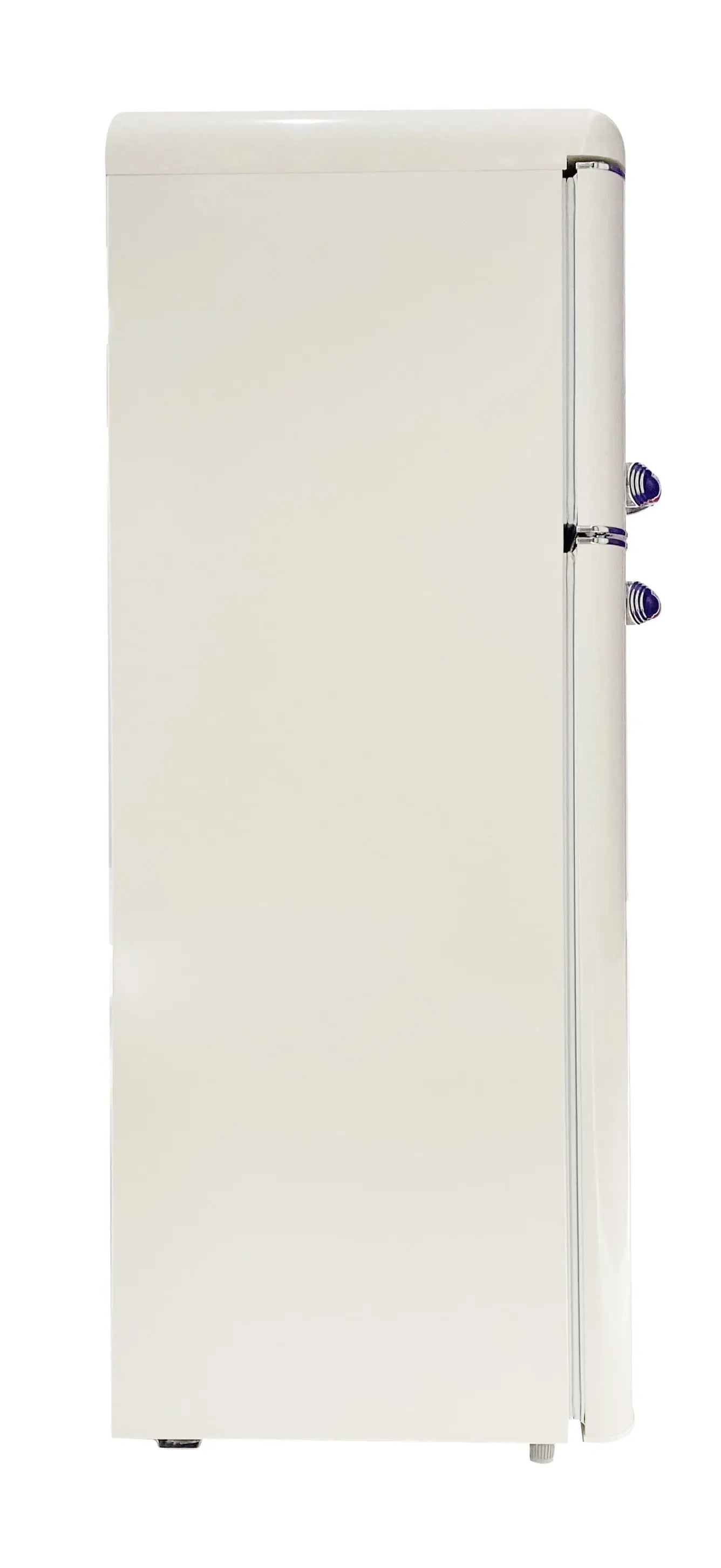 Frigidaire 7.5 Cu. Ft. Top Freezer Refrigerator in Cream, Rounded Corners - Retro, EFR756 | Fridge.com