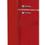 Frigidaire 7.5 Cu. Ft. Top Freezer Refrigerator in RED, Rounded Corners - RETRO, EFR756 | Fridge.com