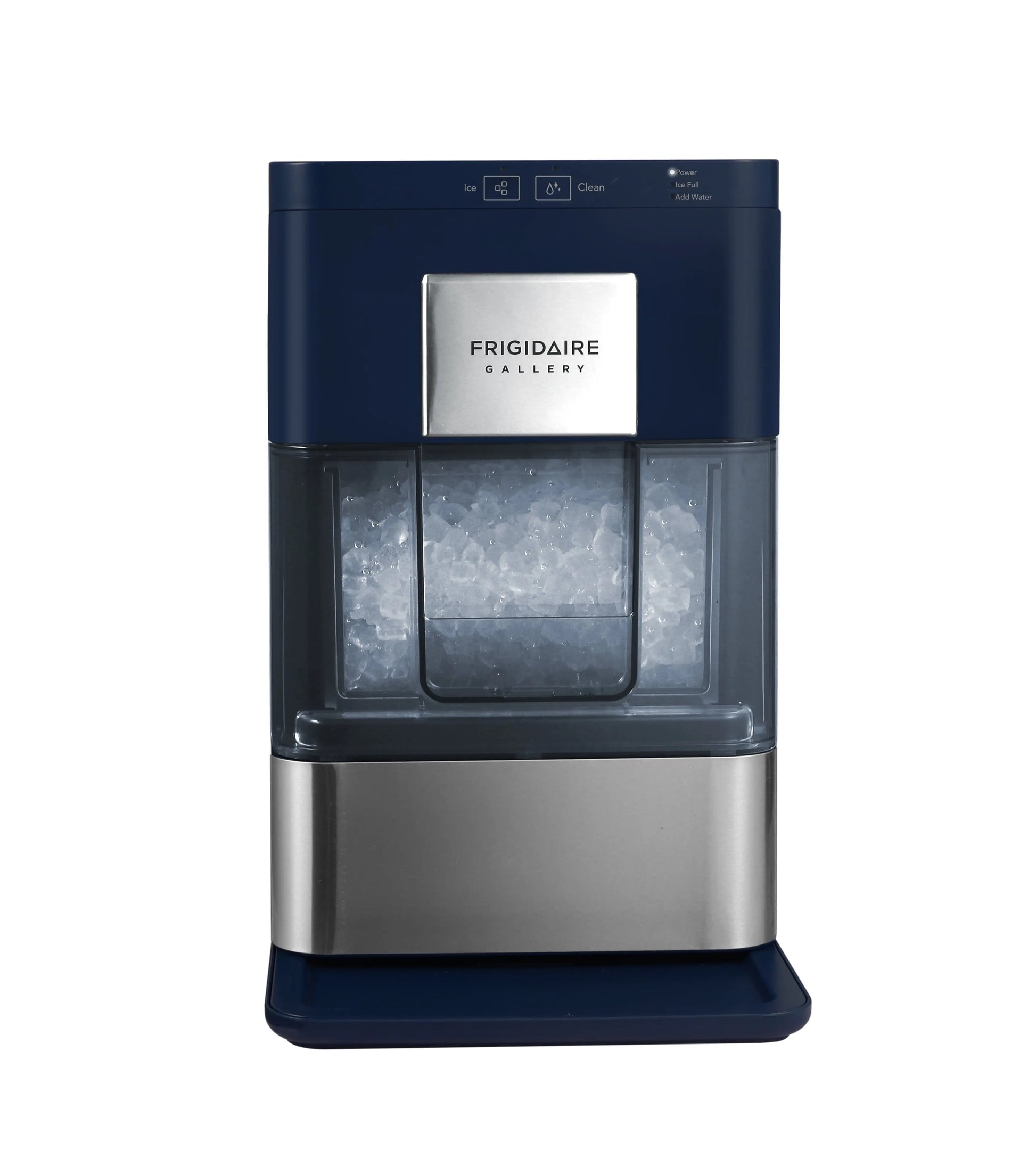 Frigidaire Gallery 44 lbs. Touchscreen Nugget Ice Maker - Stainless Steel Accent, EFIC256, NAVY | Fridge.com