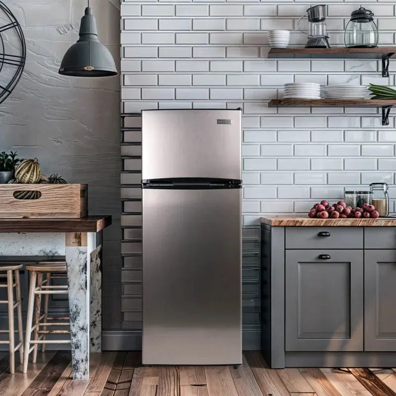 Frigidaire Platinum Fridge Freezer Combo, 7.5 Cu. Ft. Capacity Apartment Size Fridge with Freezer | Fridge.com