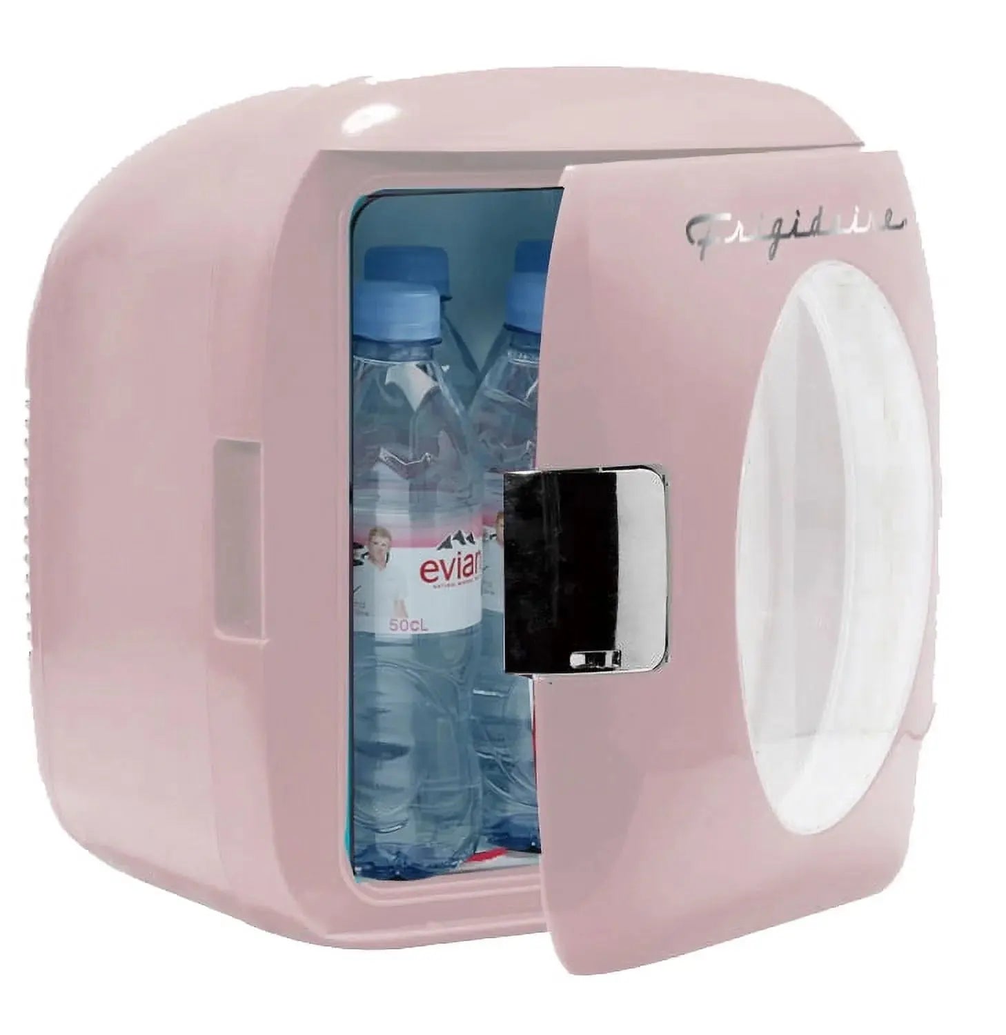 Frigidaire Portable Retro 12-Can Mini Fridge EFMIS462, Pink | Fridge.com