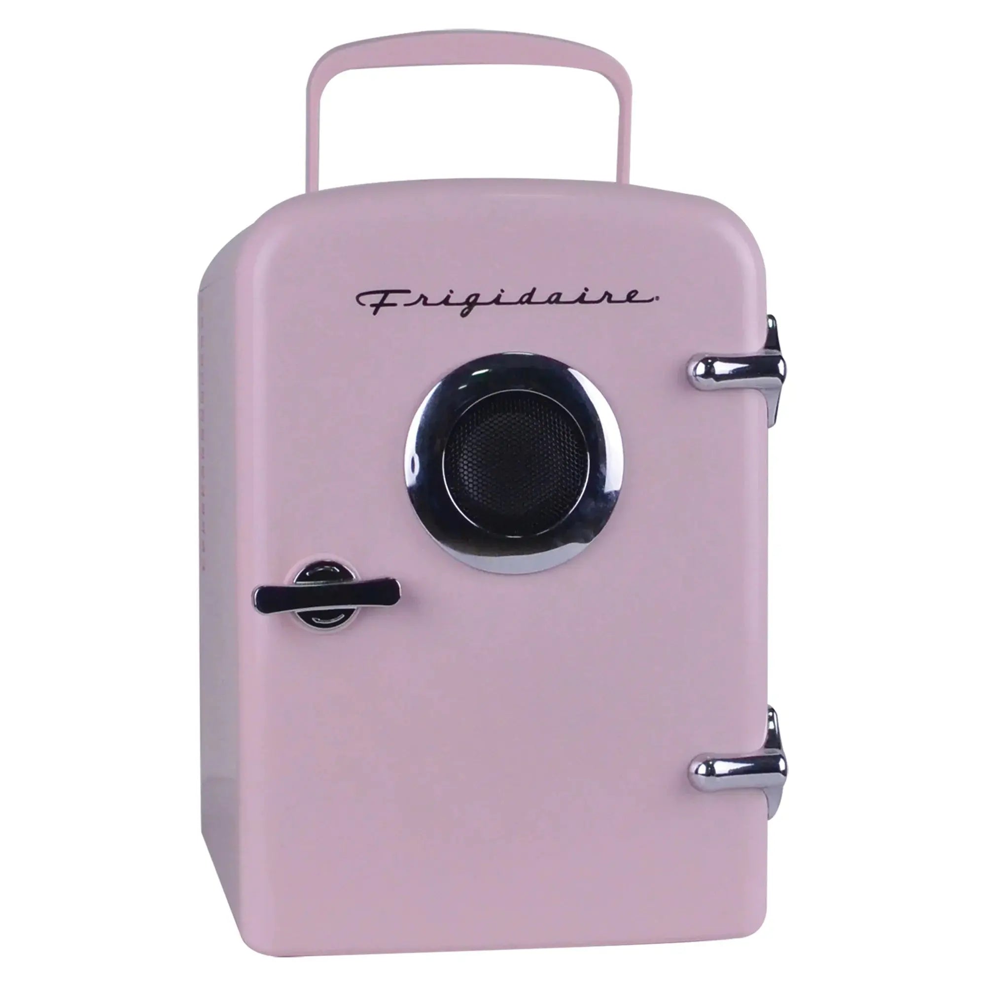 Pink Mini Frigidaire store with Blootooth Speaker