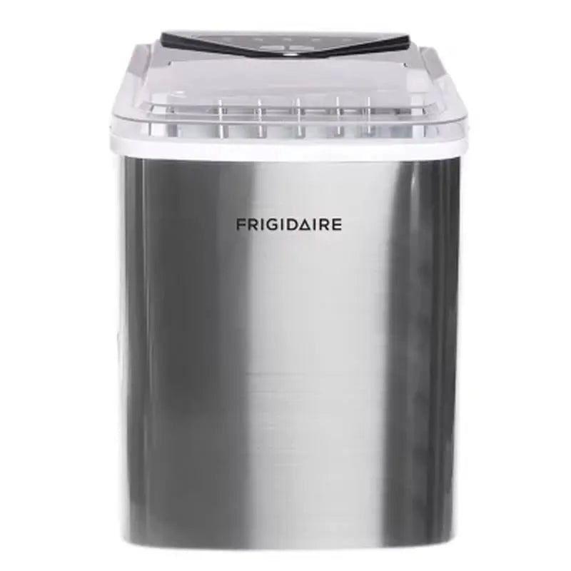 Frigidaire Stainless-Steel 26-Lb. Bullet-Shaped Ice Maker, Choose Color | Fridge.com