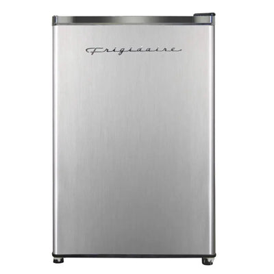 Frigidaire, 1.6 Cu. Ft. Capacity Retro Refrigerator with Chrome Trim, EFR182, Platinum | Fridge.com