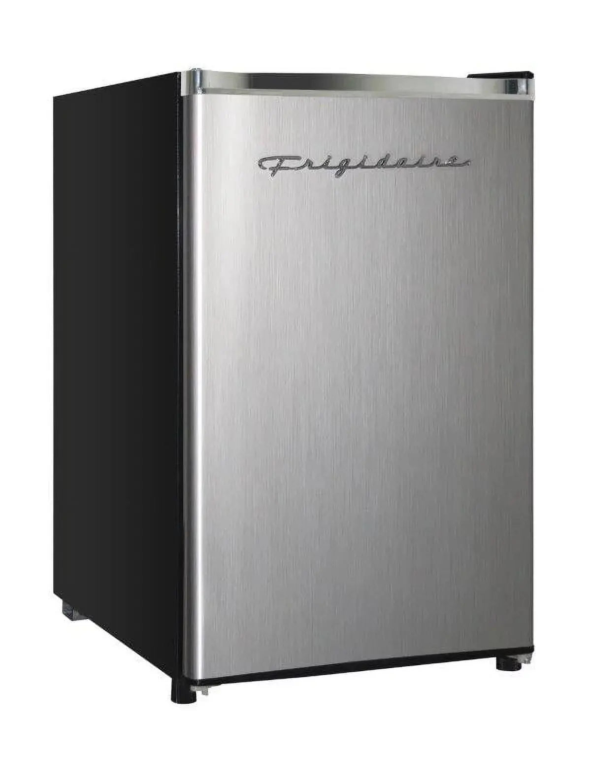 Frigidaire, 4.5 Cu. Ft. Compact Fridge with Chrome Trim - EFR492, Platinum | Fridge.com