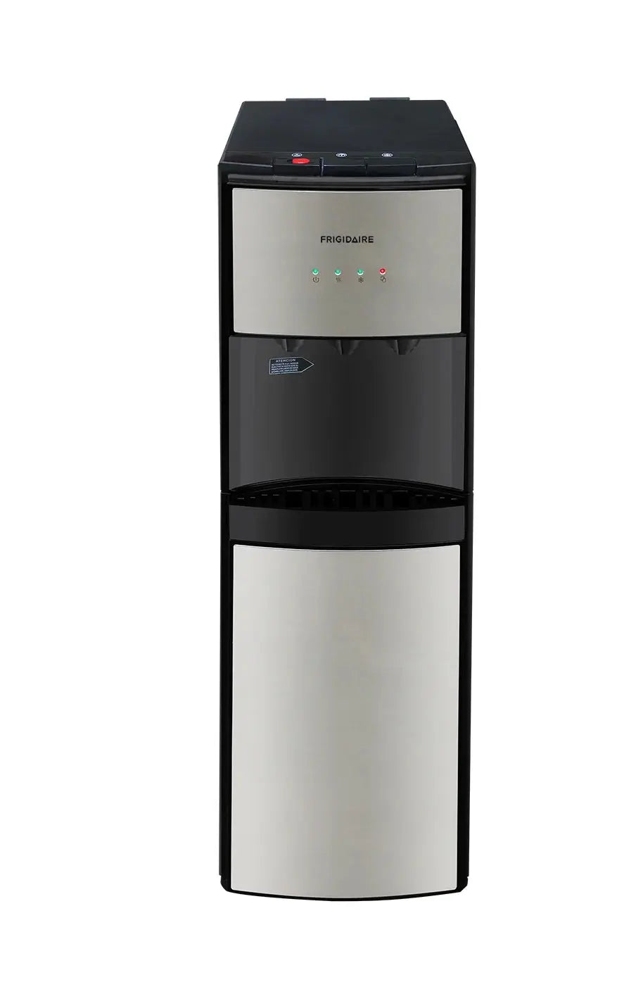 Frigidaire, 5 Gallon Bottom Loading Hot and Cold Water Dispenser EFWC505, Stainless Steel | Fridge.com