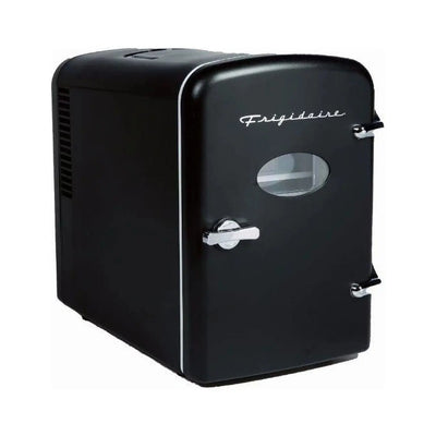 Frigidaire, 6 Can Mini Personal Fridge Cooler, EFMIS129, Black | Fridge.com