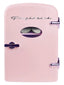 Frigidaire, Portable Retro 6 Can Mini Personal Fridge Cooler, EFMIS129, Pink | Fridge.com