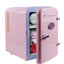 Frigidaire, Portable Retro 6 Can Mini Personal Fridge Cooler, EFMIS129, Pink | Fridge.com