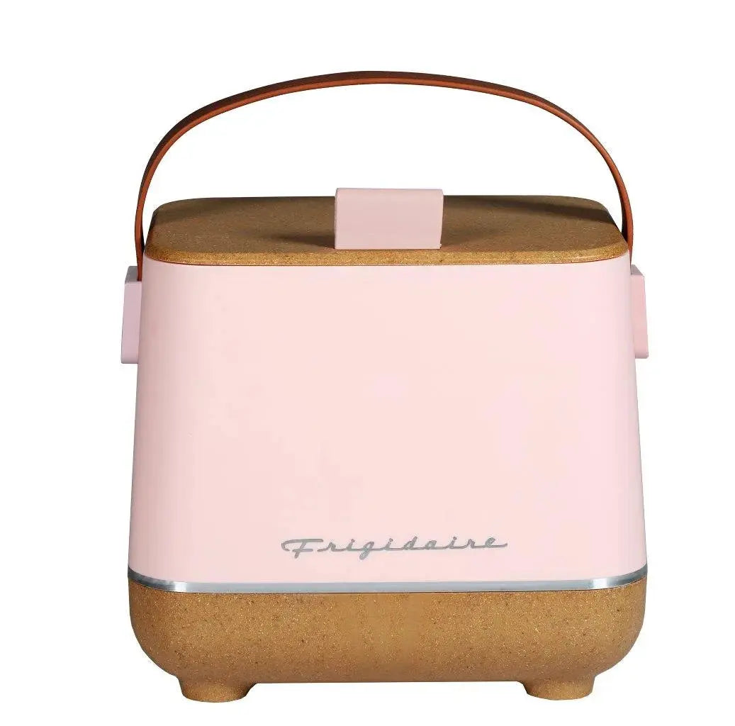 Frigidaire, Portable Insulated 6-Can Mini Personal Fridge Cooler, EFMIS310, Pink | Fridge.com