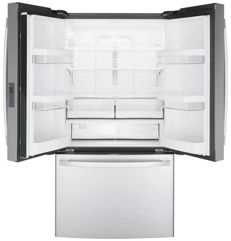 GE 36" Counter Depth French Door 23.1 Cu. Ft. Smart Energy Star Refrigerator with Fingerprint Resistant Finish | Fridge.com